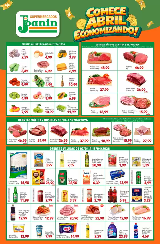 Catálogo Supermercados Joanin | Encarte Supermercados Joanin | 2026-04-07T00:00:00.000Z - 2026-04-15T00:00:00.000Z