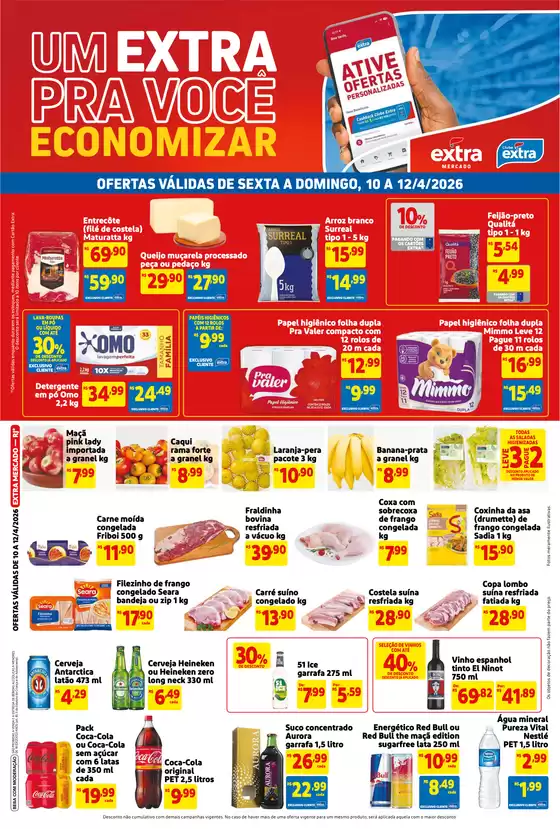 Catálogo Extra | Ofertas especiais para você | 2026-04-10T00:00:00.000Z - 2026-04-12T00:00:00.000Z