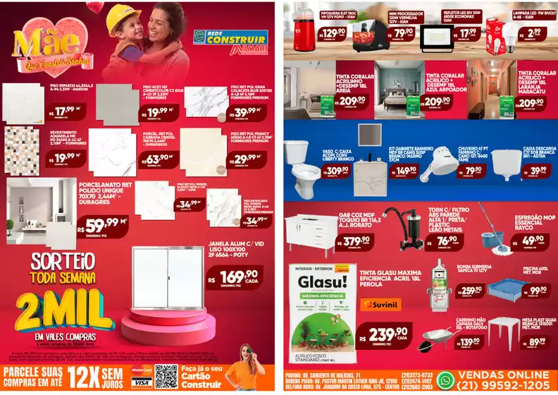 Catálogo Rede Construir em Brasiléia | Encarte Rede Construir | 2026-04-09T00:00:00.000Z - 2026-05-09T00:00:00.000Z