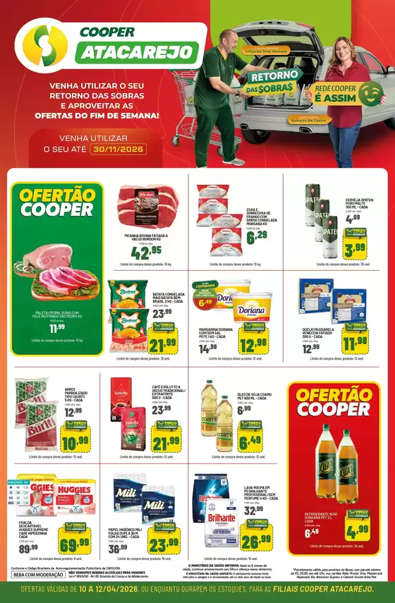 Catálogo Cooper | Atacarejo Retorno das Sobras | 2026-04-10T00:00:00.000Z - 2026-04-12T00:00:00.000Z