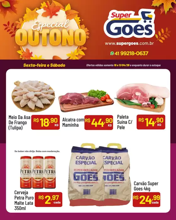 Catálogo Supermercados Goes | Ótima oferta para caçadores de pechinchas | 2026-04-10T00:00:00.000Z - 2026-04-11T00:00:00.000Z