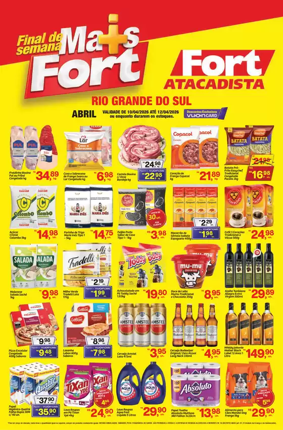 Catálogo Fort Atacadista | RS Fort Fim de Semana 10 a 12 ABR 26 4 1 | 2026-04-10T00:00:00.000Z - 2026-04-12T00:00:00.000Z