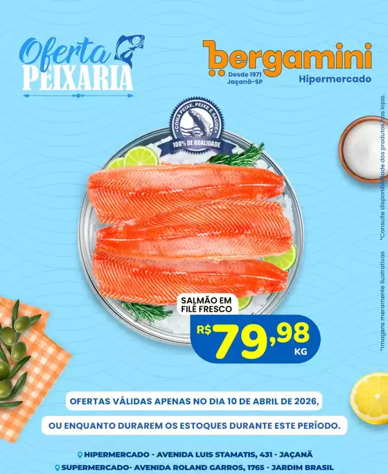 Catálogo Supermercado Bergamini | Ofertas exclusivas para nossos clientes | 2026-04-10T00:00:00.000Z - 2026-04-10T00:00:00.000Z