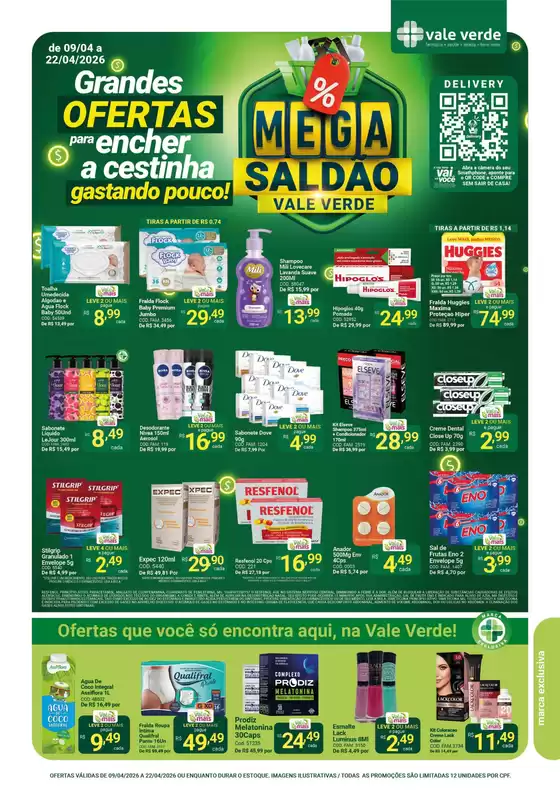 Catálogo Farmácias Vale Verde | Promoções especiais em andamento | 2026-04-09T00:00:00.000Z - 2026-04-22T00:00:00.000Z