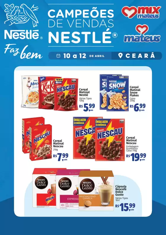 Catálogo Supermercados Mateus | Festival Nestlé | 2026-04-10T00:00:00.000Z - 2026-04-12T00:00:00.000Z