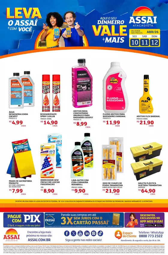 Catálogo Assaí Atacadista | Encarte Assaí Atacadista 45903-226 | 2026-04-10T00:00:00.000Z - 2026-04-12T00:00:00.000Z