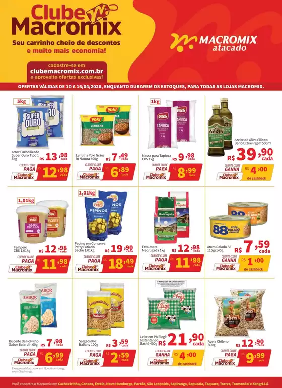 Catálogo Macromix Atacado | Descontos e promoções | 2026-04-10T00:00:00.000Z - 2026-04-16T00:00:00.000Z