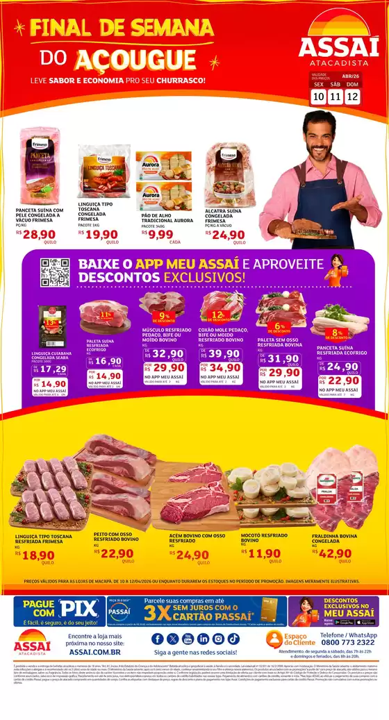 Catálogo Assaí Atacadista | Encarte Assaí Atacadista 45965-442 | 2026-04-10T00:00:00.000Z - 2026-04-12T00:00:00.000Z