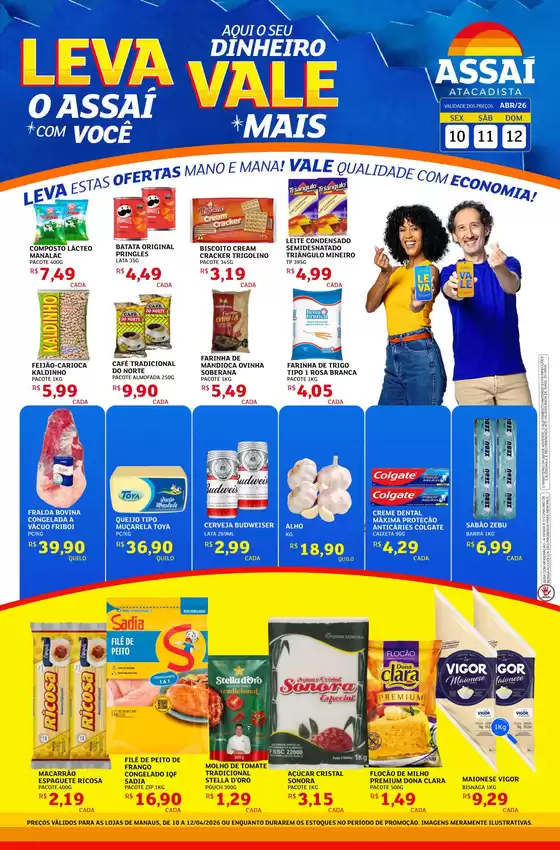 Catálogo Assaí Atacadista | Encarte Assaí Atacadista 45600-74 | 2026-04-10T00:00:00.000Z - 2026-04-12T00:00:00.000Z