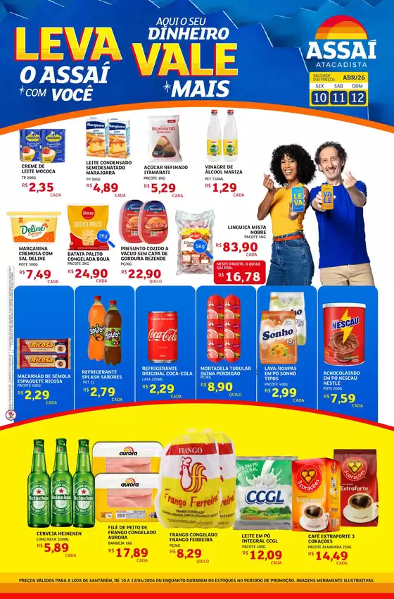 Catálogo Assaí Atacadista | Encarte Assaí Atacadista 45902-65 | 2026-04-10T00:00:00.000Z - 2026-04-12T00:00:00.000Z
