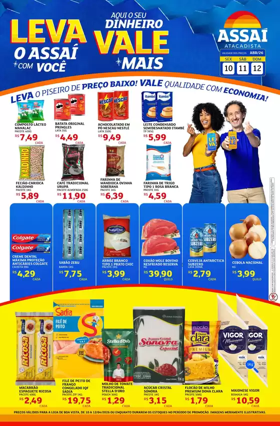 Catálogo Assaí Atacadista | Encarte Assaí Atacadista 45600-73 | 2026-04-10T00:00:00.000Z - 2026-04-12T00:00:00.000Z