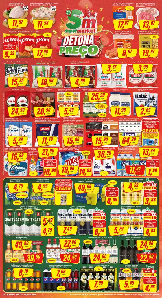 Catálogo Rede Supermarket | Encarte 10 12 | 2026-04-10T00:00:00.000Z - 2026-04-12T00:00:00.000Z