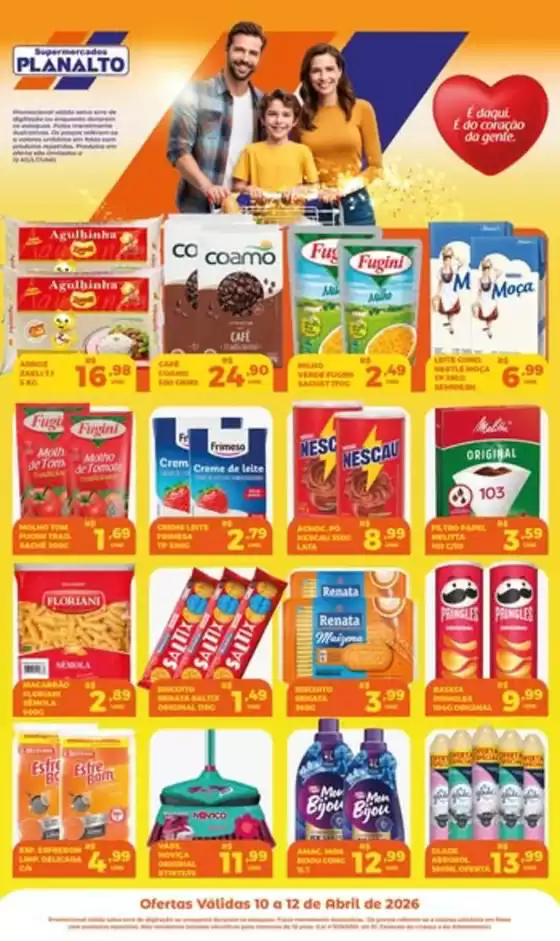 Catálogo Supermercados Planalto | Ofertas | 2026-04-10T00:00:00.000Z - 2026-04-12T00:00:00.000Z
