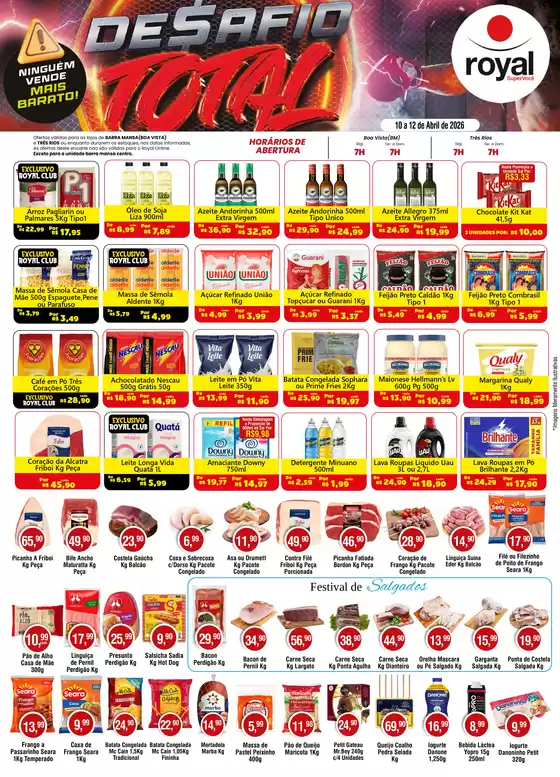 Catálogo Royal Supermercados | Descubra ofertas atraentes | 2026-04-10T00:00:00.000Z - 2026-04-12T00:00:00.000Z