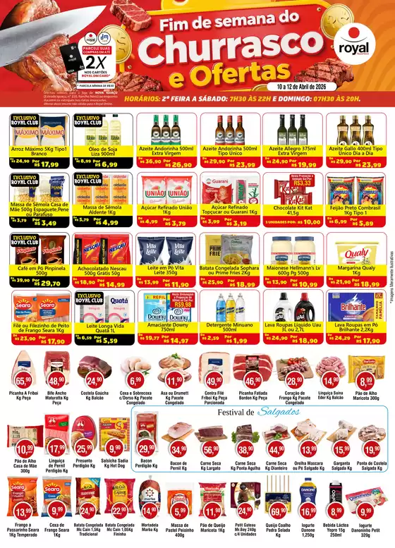 Catálogo Royal Supermercados | Melhores ofertas para todos os caçadores de pechinchas | 2026-04-10T00:00:00.000Z - 2026-04-12T00:00:00.000Z