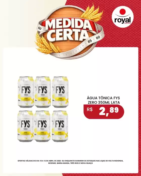 Catálogo Royal Supermercados | Ótima oferta para caçadores de pechinchas | 2026-04-10T00:00:00.000Z - 2026-04-12T00:00:00.000Z