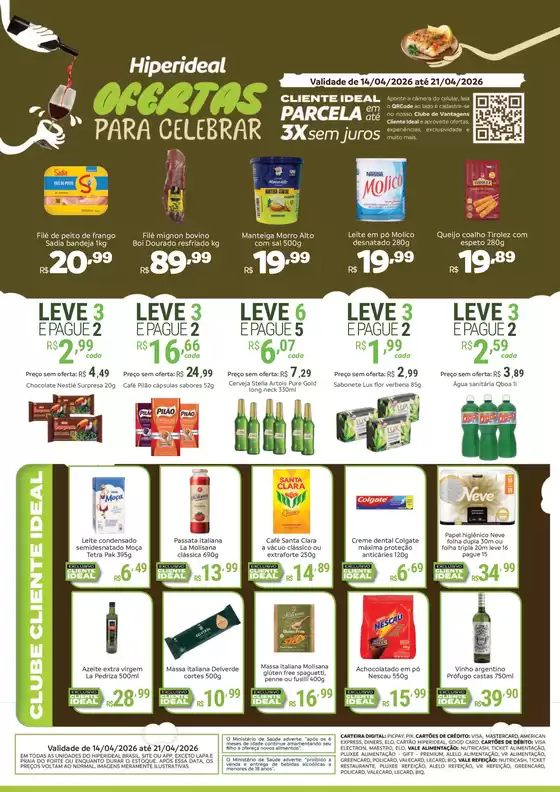 Catálogo Hiperideal Supermercados | Ofertas Hiperideal Supermercados | 2026-04-14T00:00:00.000Z - 2026-04-21T00:00:00.000Z