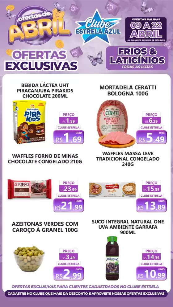 Catálogo Supermercado Estrela Azul | Economize agora com nossas ofertas | 2026-04-09T00:00:00.000Z - 2026-04-22T00:00:00.000Z