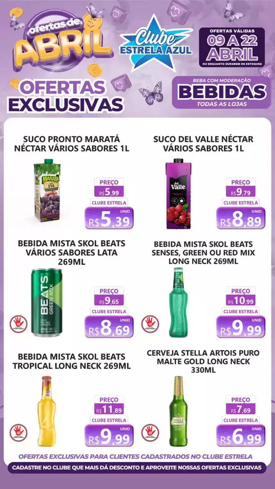 Catálogo Supermercado Estrela Azul | Pechinchas e ofertas atuais | 2026-04-09T00:00:00.000Z - 2026-04-22T00:00:00.000Z
