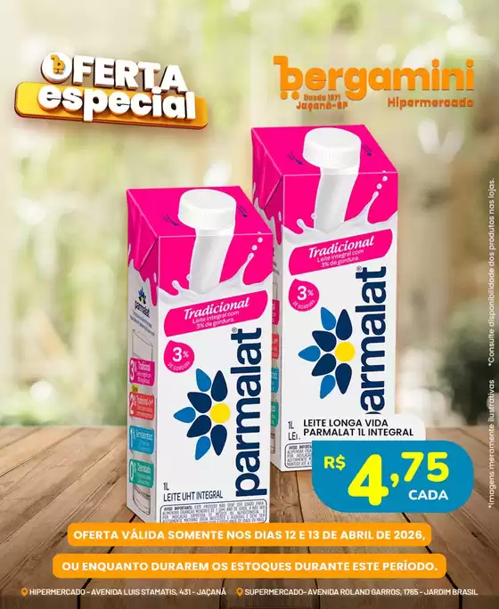 Catálogo Supermercado Bergamini | Encarte Supermercado Bergamini | 2026-04-12T00:00:00.000Z - 2026-04-13T00:00:00.000Z