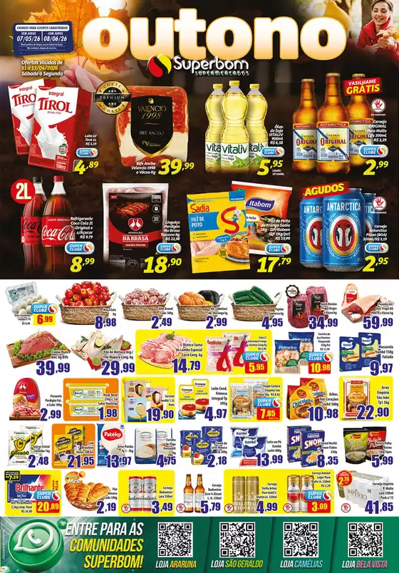 Catálogo Superbom Supermercados | Melhores ofertas para todos os caçadores de pechinchas | 2026-04-11T00:00:00.000Z - 2026-04-13T00:00:00.000Z