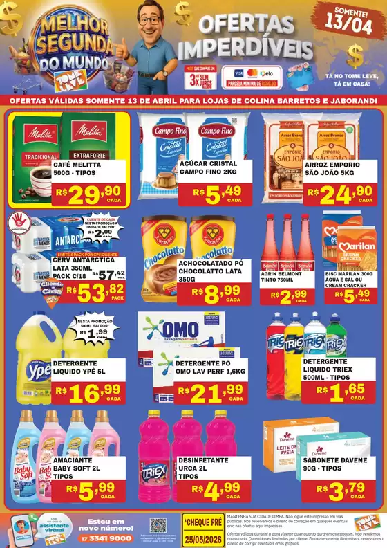 Catálogo Tome Leve | Ofertas especiais para você | 2026-04-13T00:00:00.000Z - 2026-04-13T00:00:00.000Z