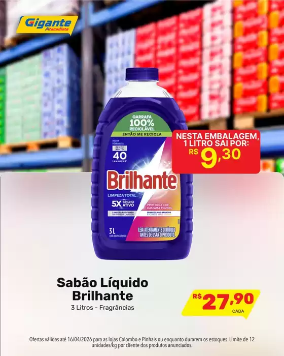 Catálogo Gigante Atacadista | Encarte Gigante Atacadista | 2026-04-13T00:00:00.000Z - 2026-04-16T00:00:00.000Z