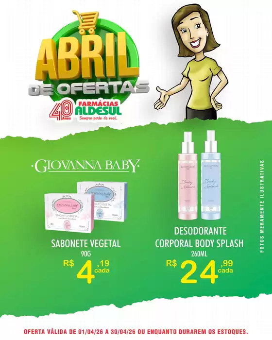 Catálogo Farmácia Aldesul | Ótima oferta para todos os clientes | 2026-04-01T00:00:00.000Z - 2026-04-30T00:00:00.000Z