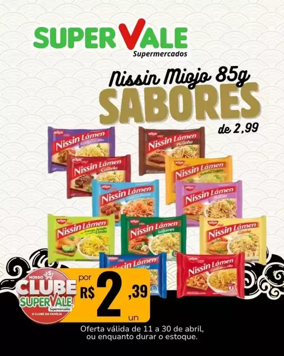 Catálogo Super Vale Supermercados | Encarte Super Vale Supermercados | 2026-04-11T00:00:00.000Z - 2026-04-30T00:00:00.000Z