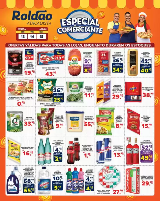 Catálogo Roldão | Ótima oferta para caçadores de pechinchas | 2026-04-13T00:00:00.000Z - 2026-04-15T00:00:00.000Z