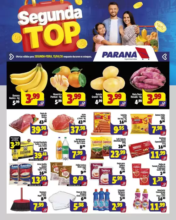 Catálogo Paraná Supermercados | Encarte Paraná Supermercados | 2026-04-13T00:00:00.000Z - 2026-04-13T00:00:00.000Z