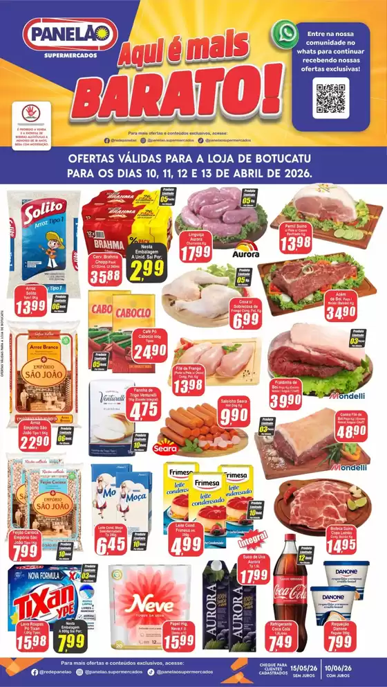 Catálogo Panelão | Nossas melhores pechinchas | 2026-04-10T00:00:00.000Z - 2026-04-13T00:00:00.000Z