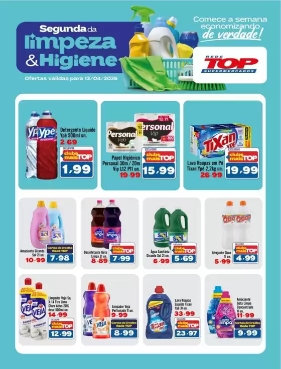 Catálogo Rede Top | Ofertas e promoções atuais | 2026-04-13T00:00:00.000Z - 2026-04-13T00:00:00.000Z
