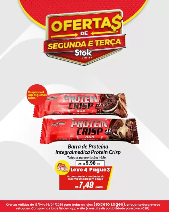 Catálogo Stok Center | Ofertas para caçadores de pechinchas | 2026-04-13T00:00:00.000Z - 2026-04-14T00:00:00.000Z
