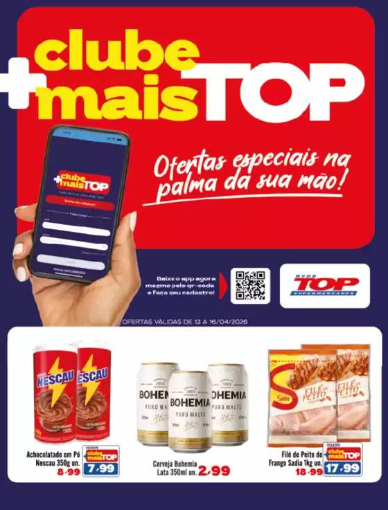 Catálogo Rede Top | Ofertas para caçadores de pechinchas | 2026-04-13T00:00:00.000Z - 2026-04-16T00:00:00.000Z