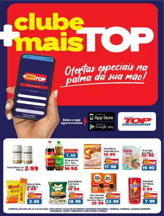 Catálogo Rede Top | Ofertas exclusivas | 2026-04-13T00:00:00.000Z - 2026-04-16T00:00:00.000Z