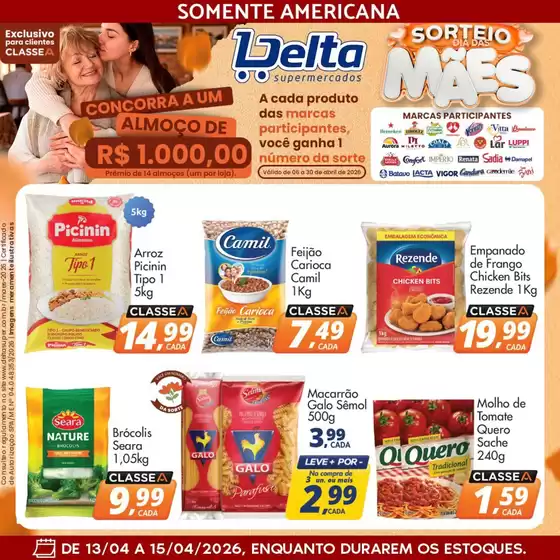 Catálogo Delta Supermercados | Nossas melhores ofertas para você | 2026-04-06T00:00:00.000Z - 2026-04-30T00:00:00.000Z