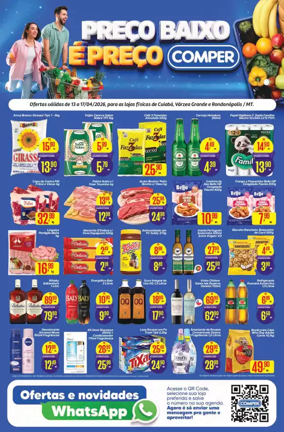 Catálogo Comper | Descubra ofertas atraentes | 2026-04-13T00:00:00.000Z - 2026-04-17T00:00:00.000Z