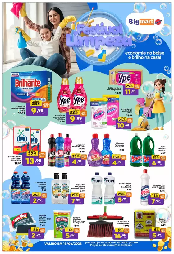 Catálogo Bigmart | Novas ofertas para descobrir | 2026-04-13T00:00:00.000Z - 2026-04-13T00:00:00.000Z