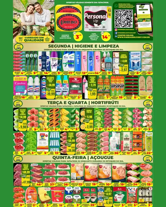 Catálogo Supermercado Padrão | Encarte Supermercado Padrão | 2026-04-13T00:00:00.000Z - 2026-04-16T00:00:00.000Z