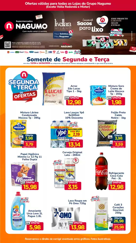Catálogo Nagumo | SEGUNDA E TERCA | 2026-04-13T00:00:00.000Z - 2026-04-14T00:00:00.000Z