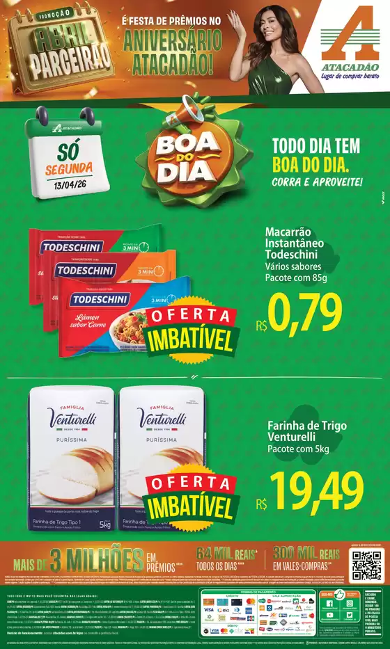Catálogo Atacadão | Atacadão - Boa do Dia | 2026-04-13T00:00:00.000Z - 2026-04-13T00:00:00.000Z