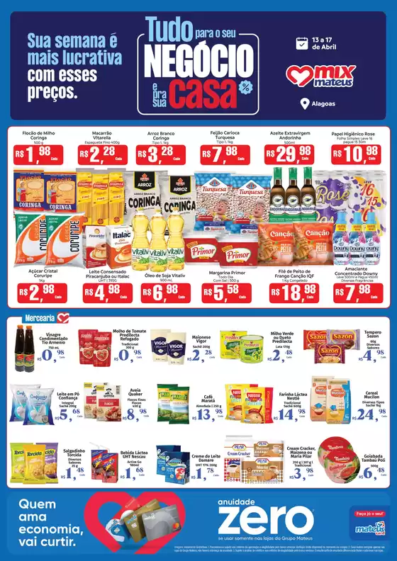 Catálogo Supermercados Mateus | Tudo Para Sua Casa e Negócio | 2026-04-13T00:00:00.000Z - 2026-04-17T00:00:00.000Z