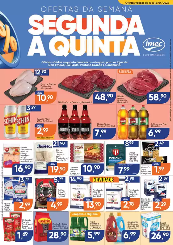 Catálogo Imec Supermercados | BAIXA 14988 IMEC Ofertas da Semana Cluster B 13 a 160426 | 2026-04-13T00:00:00.000Z - 2026-04-16T00:00:00.000Z