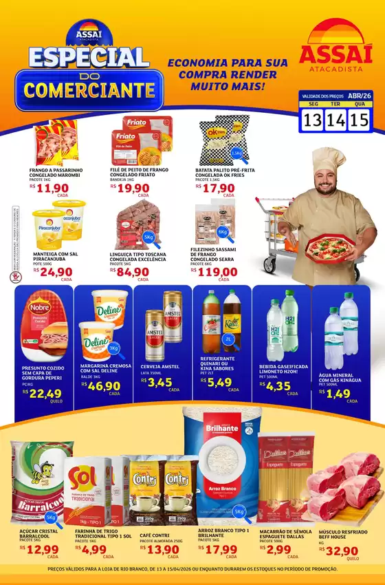 Catálogo Assaí Atacadista | Encarte Assaí Atacadista 45876-40 | 2026-04-13T00:00:00.000Z - 2026-04-15T00:00:00.000Z
