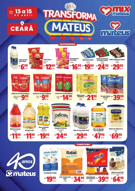 Catálogo Supermercados Mateus | Transforma Food | 2026-04-13T00:00:00.000Z - 2026-04-15T00:00:00.000Z