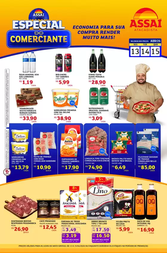 Catálogo Assaí Atacadista | Encarte Assaí Atacadista 45875-38 | 2026-04-13T00:00:00.000Z - 2026-04-15T00:00:00.000Z