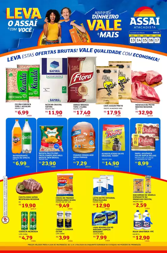 Catálogo Assaí Atacadista | Encarte Assaí Atacadista 45619-16 | 2026-04-13T00:00:00.000Z - 2026-04-17T00:00:00.000Z