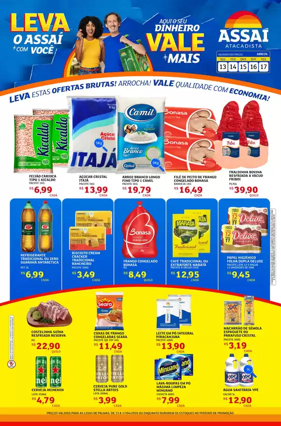 Catálogo Assaí Atacadista | Encarte Assaí Atacadista 45619-115 | 2026-04-13T00:00:00.000Z - 2026-04-17T00:00:00.000Z