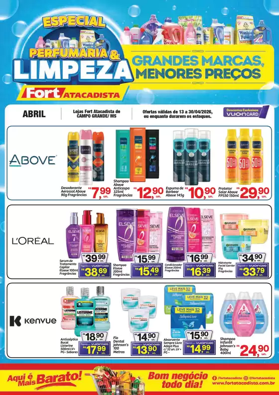 Catálogo Fort Atacadista | MS | 2026-04-13T00:00:00.000Z - 2026-04-30T00:00:00.000Z